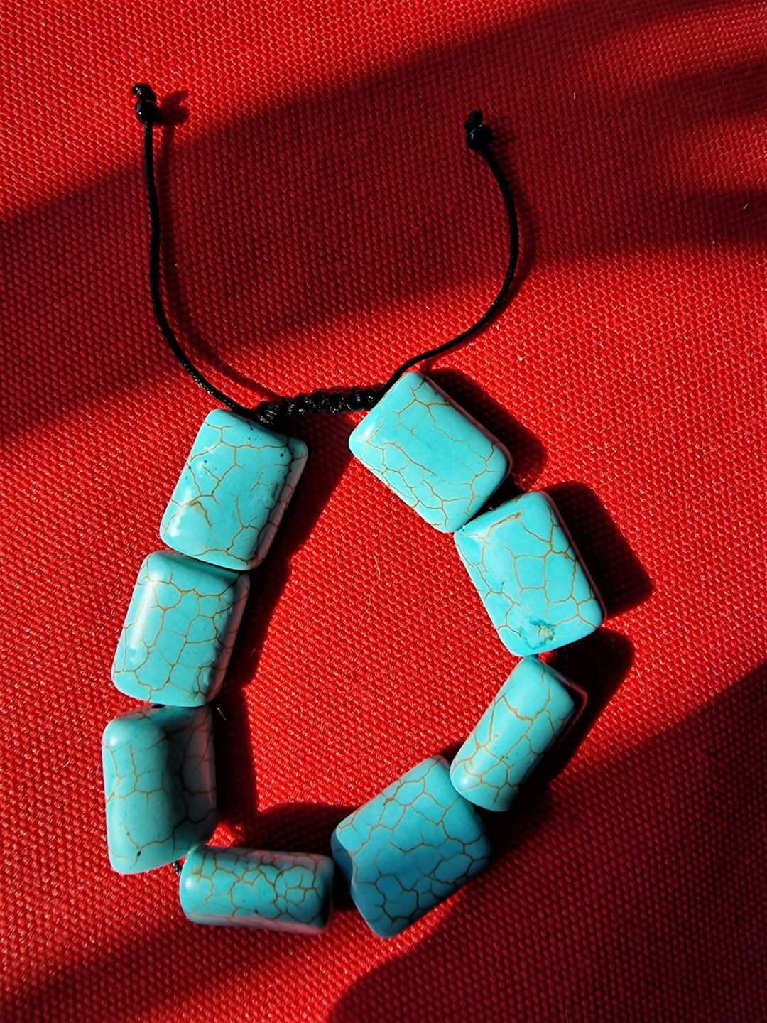 Handmade turquoise bracelet - 2012 y.