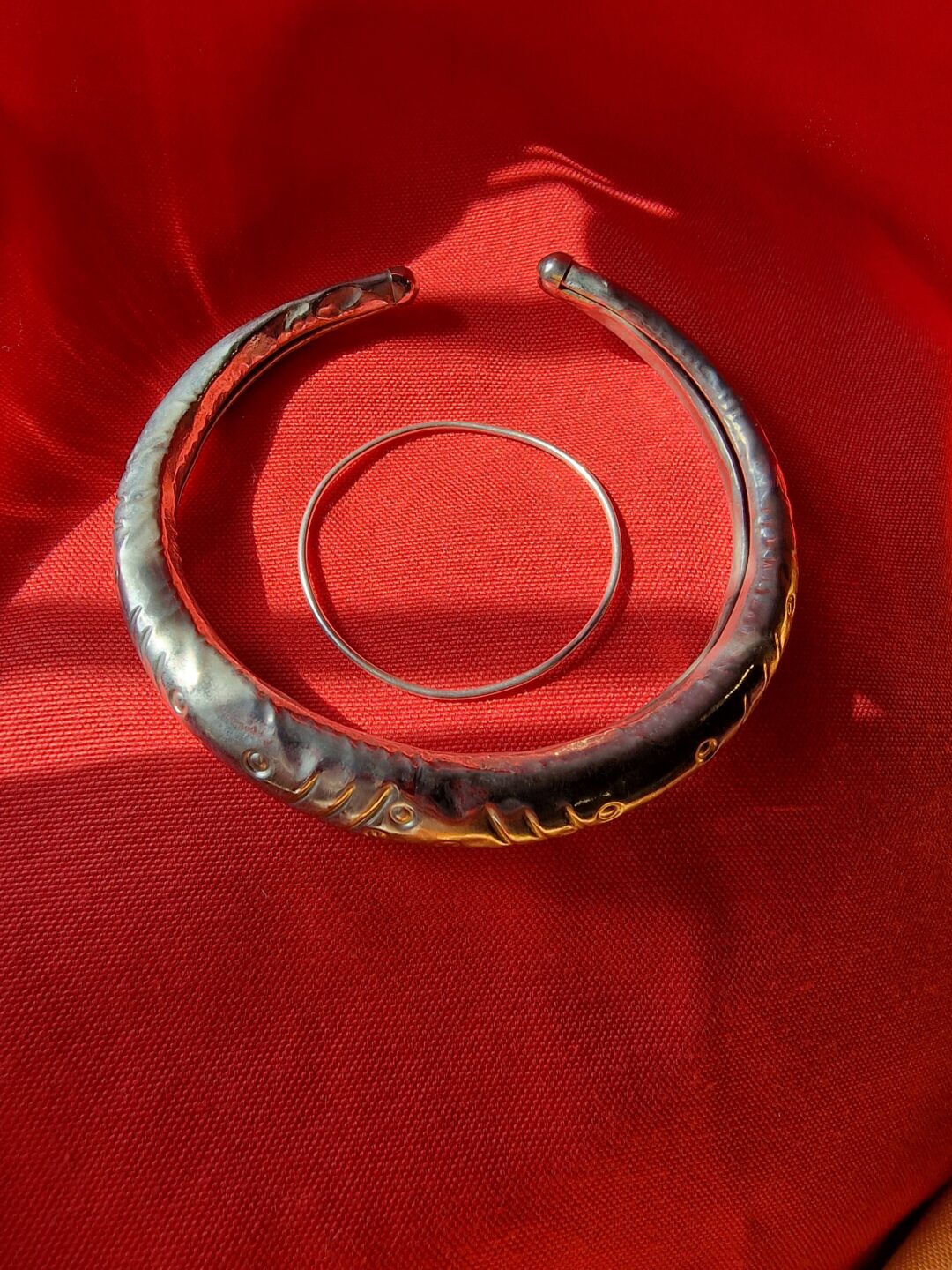 Handmade Silver Necklace & Bracelet - 2012 y.