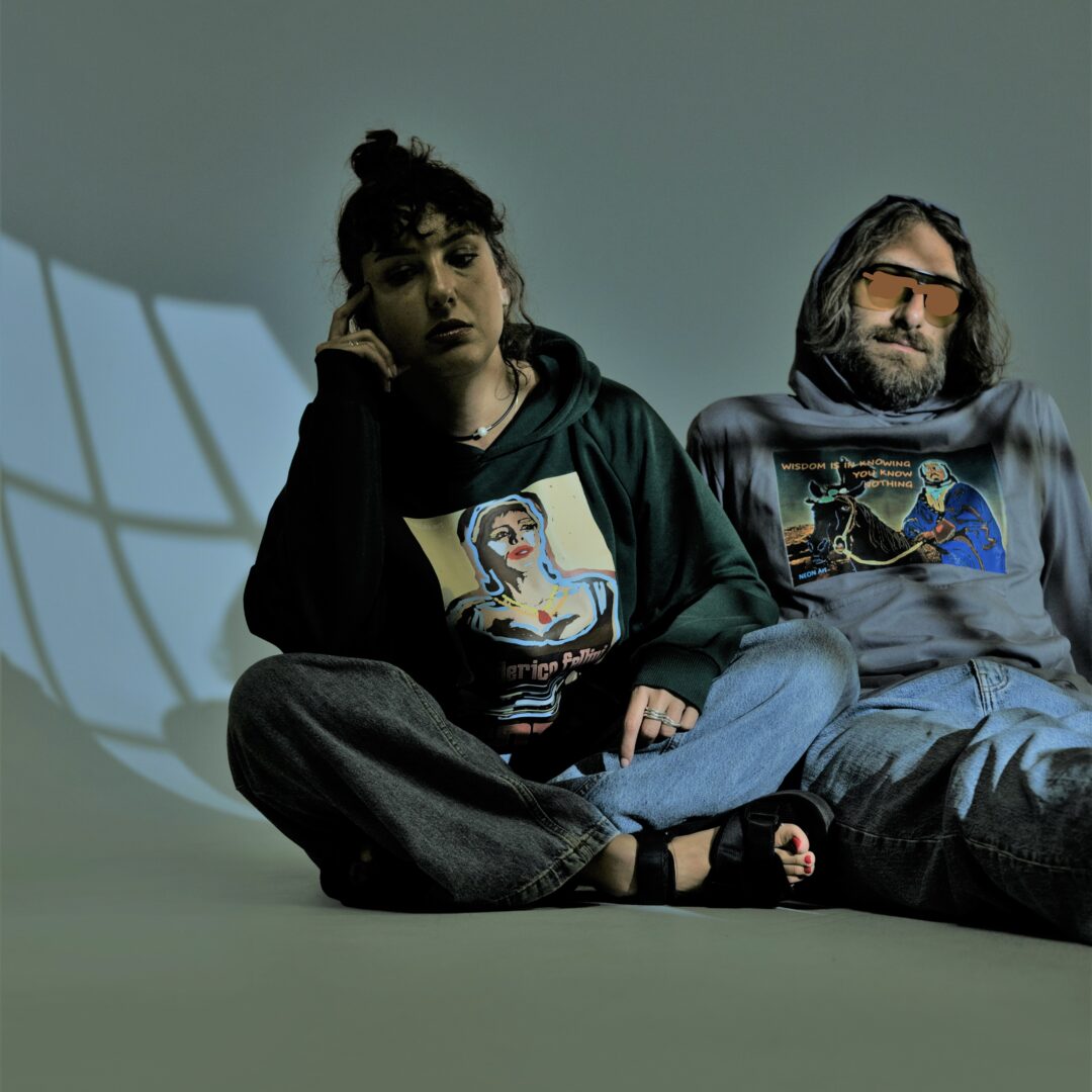 Neon Art | Hoodie | ROMA. FEDERICO FELLIN - Image 2